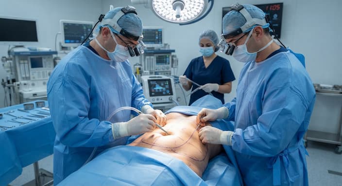 باقة نحت الجسم المتقدمة — باقة الجراحة التجميلية في إيران | إيران علاج