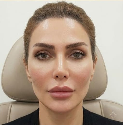 Non-surgical Cosmetic Treatments after treatment result at IranElaj